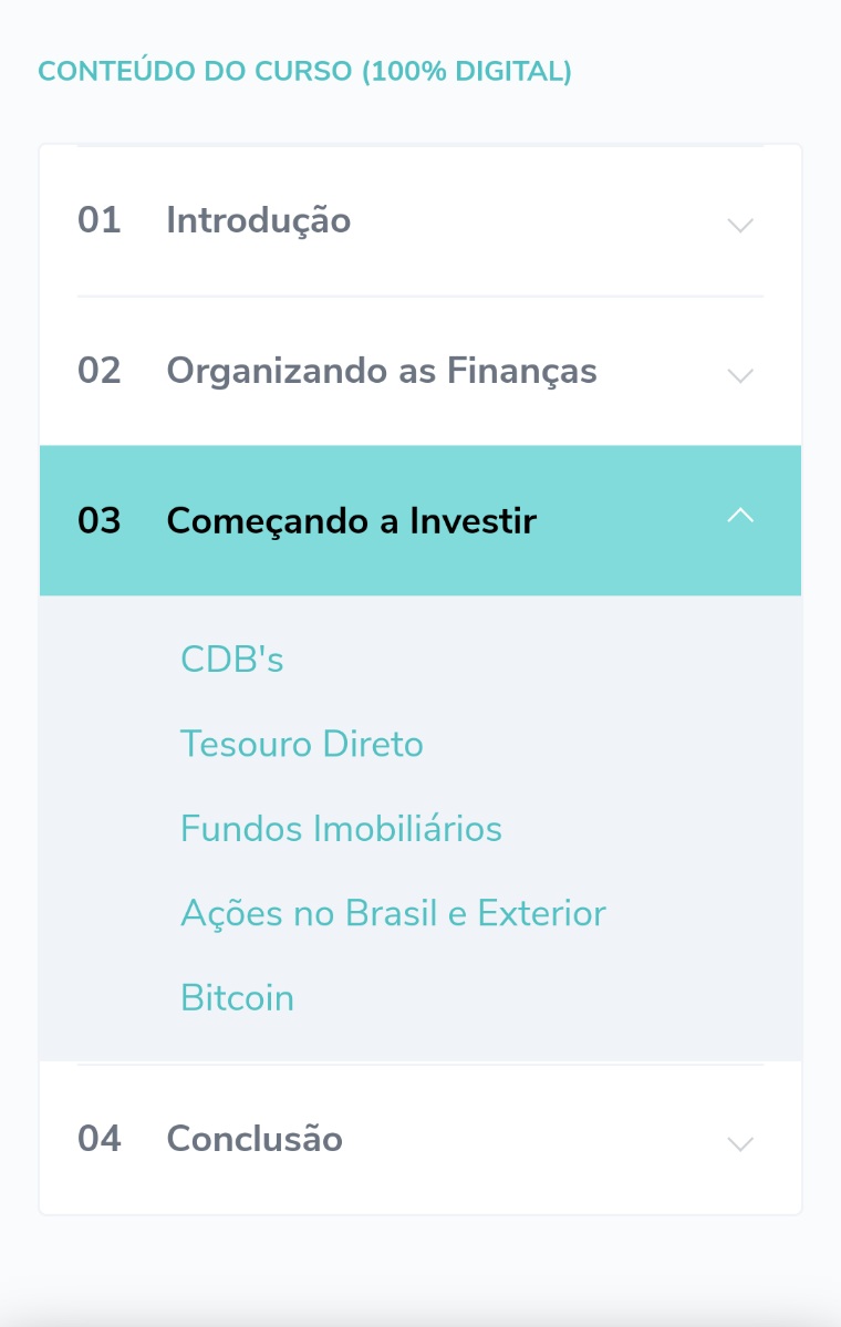 Uma maneira simples de aprender sobre finanças pessoais e investimentos para poder tomar melhores decisões sobre seu dinheiro e sua vida.